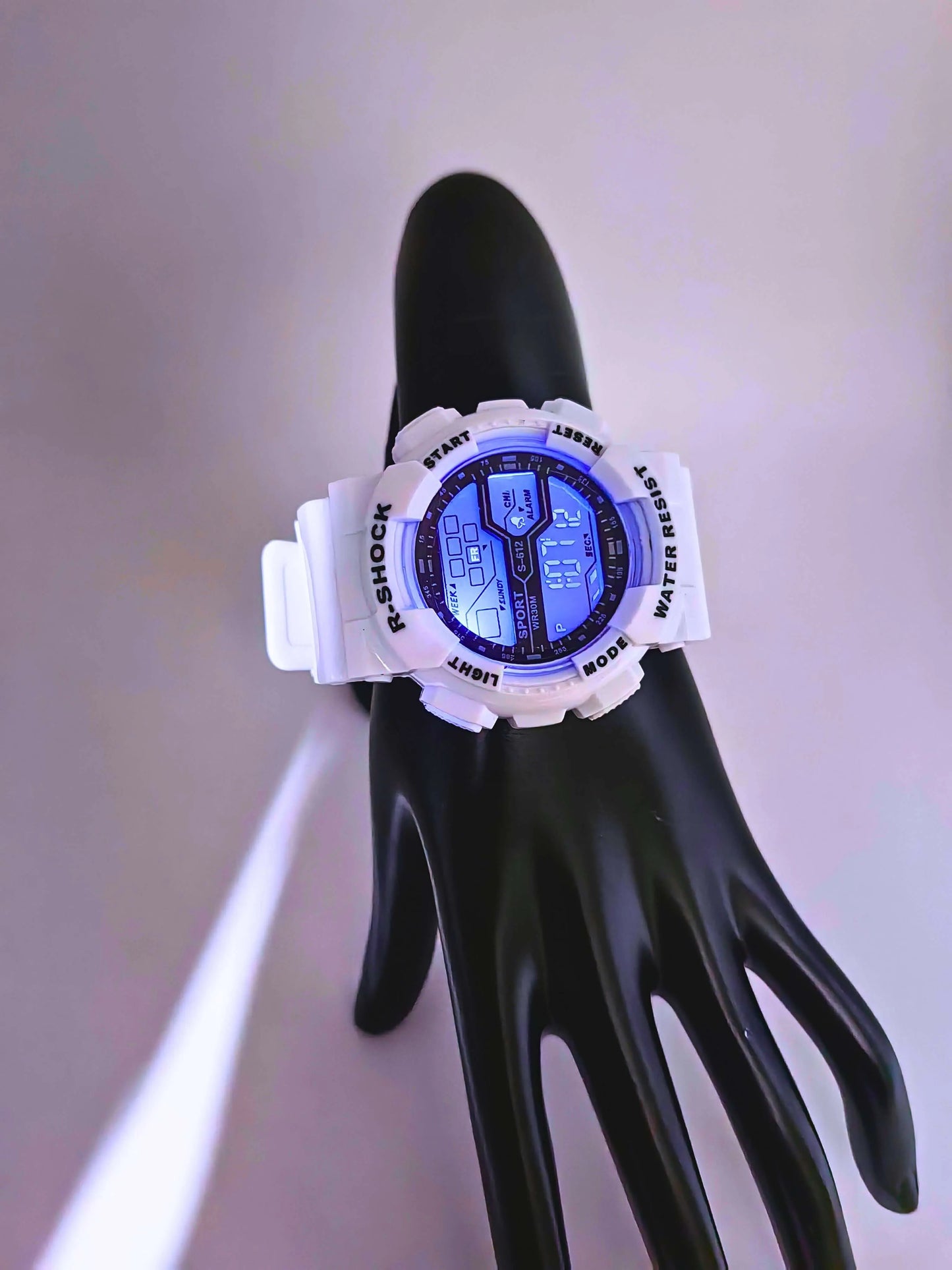 WA0011 - Reloj Digital Blanco Calenbi Calenbi Joyería