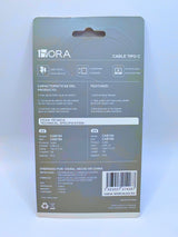 CAB206 - Sincronizado Datos USB "C" Blanco 1Hora Calenbi Joyería
