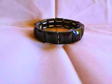 BB0005,6,7,8,9,31 - Brazalete Cobre Circonita Cubica Colores Elástica Dorado Calenbi Calenbi Joyería