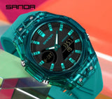 Reloj SANDA Plástico Análogo Digital