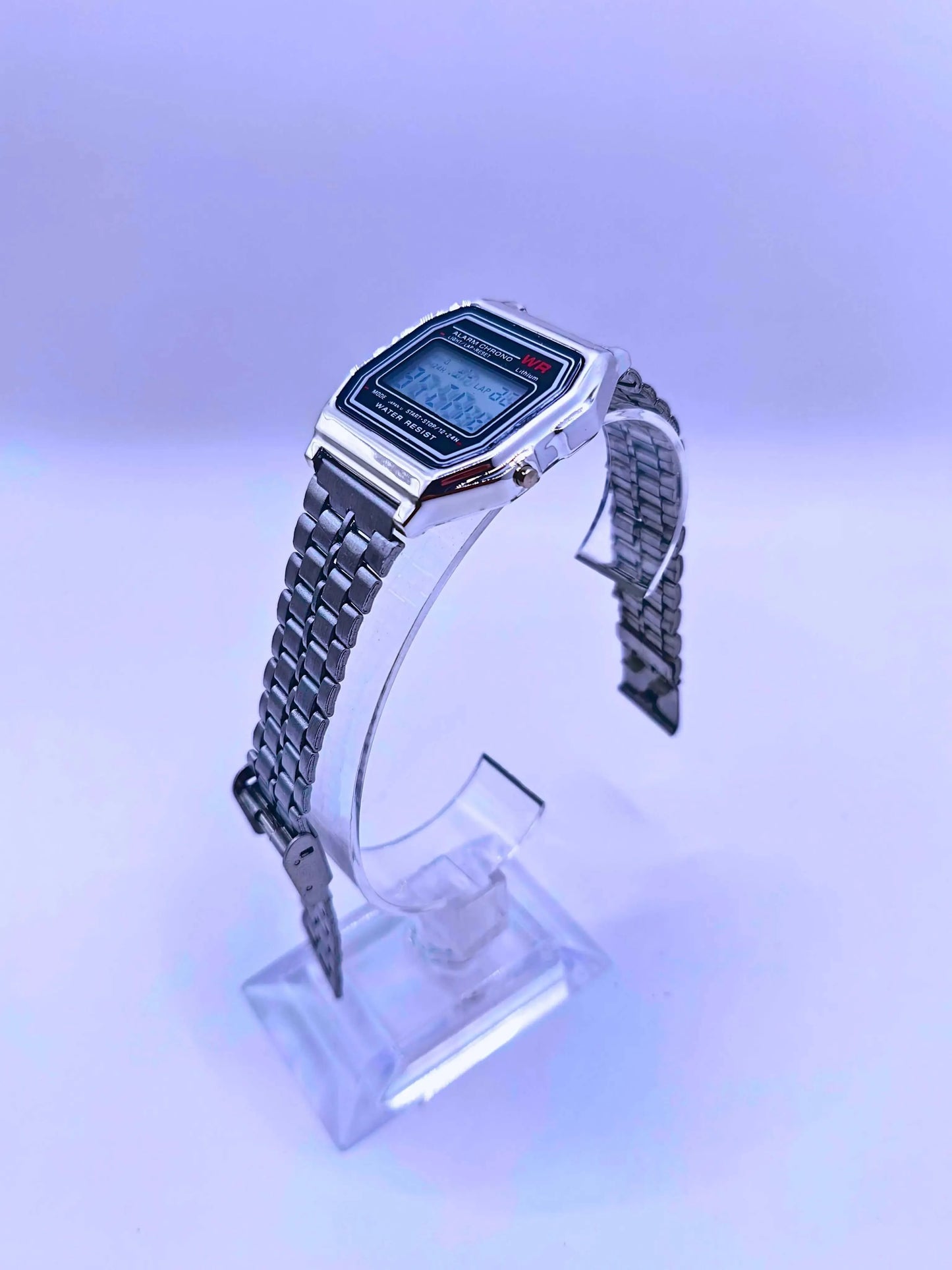 WA0003 - Reloj Acero Inoxidable Unisex Plata Calenbi Calenbi Joyería