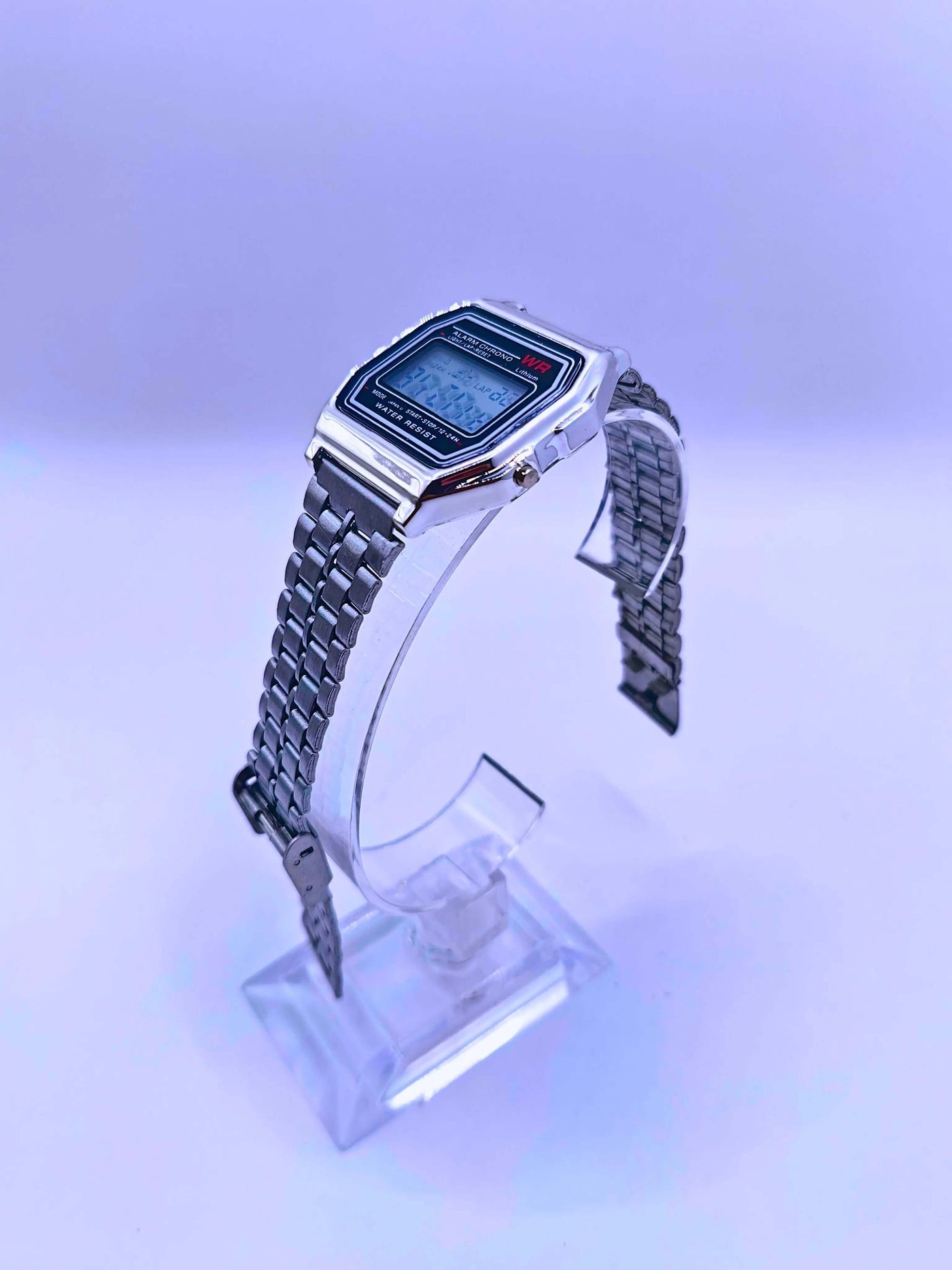 WA0003 - Reloj Acero Inoxidable Unisex Plata Calenbi Calenbi Joyería