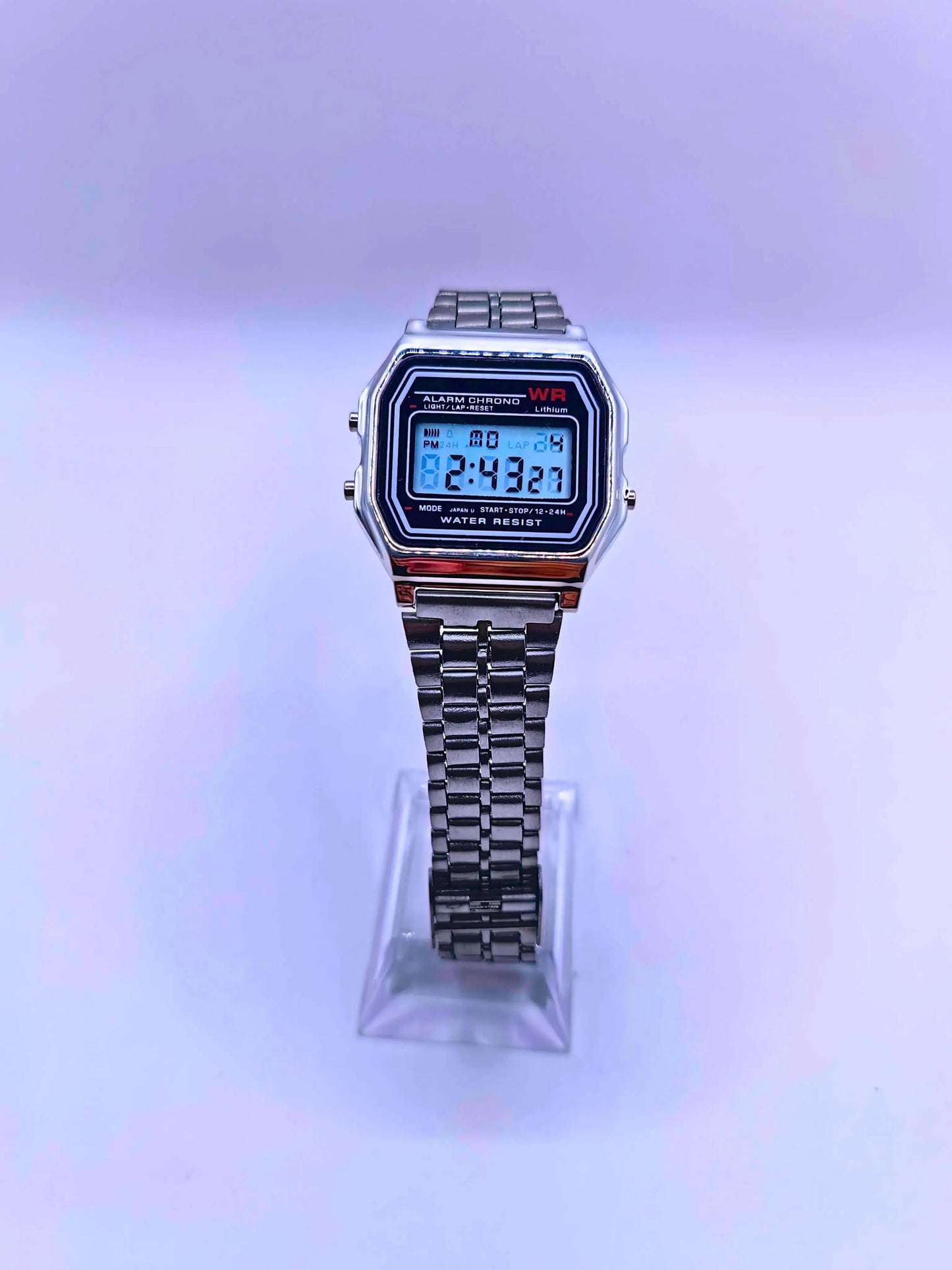 WA0003 - Reloj Acero Inoxidable Unisex Plata Calenbi Calenbi Joyería