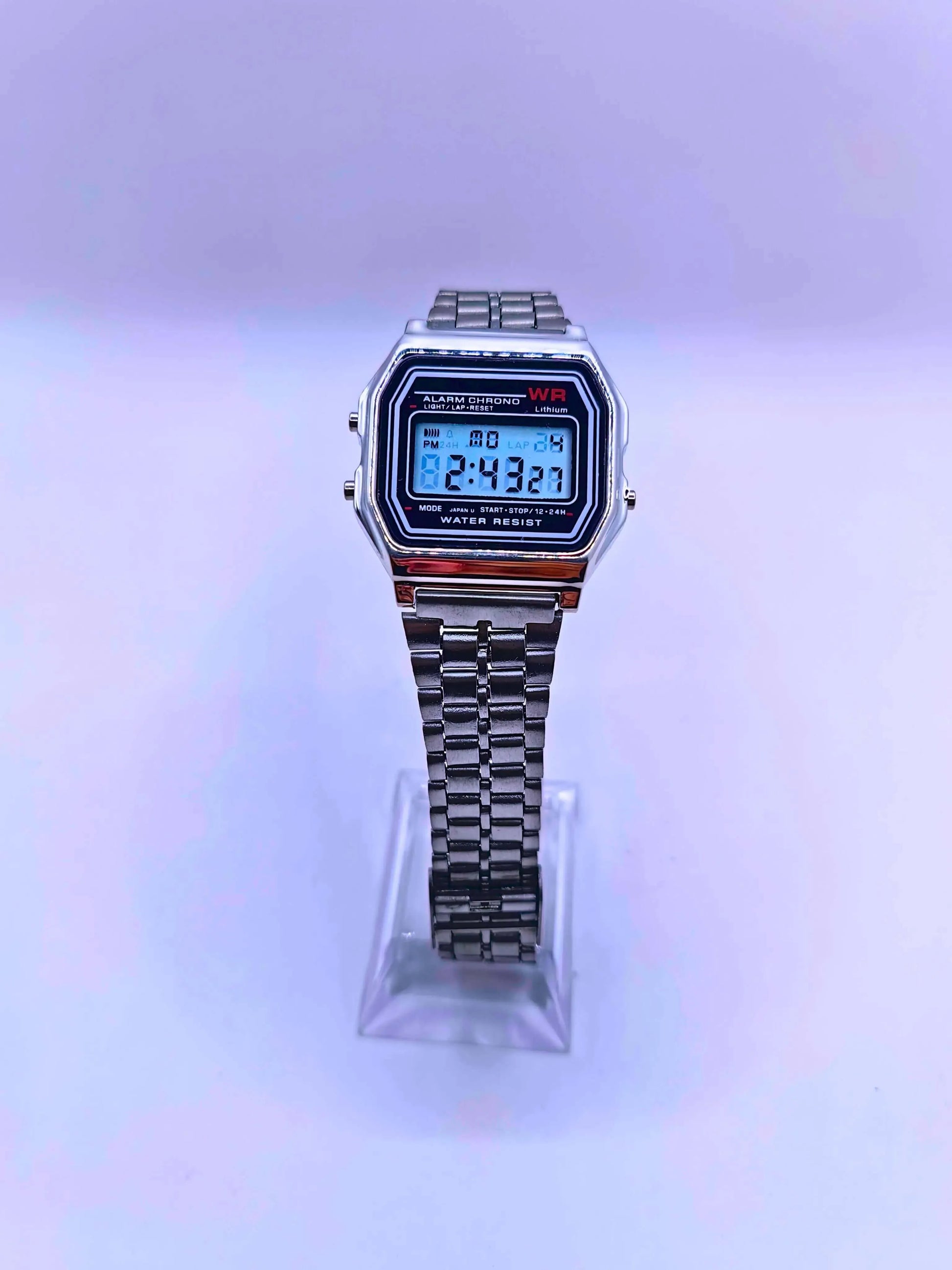 WA0003 - Reloj Acero Inoxidable Unisex Plata Calenbi Calenbi Joyería