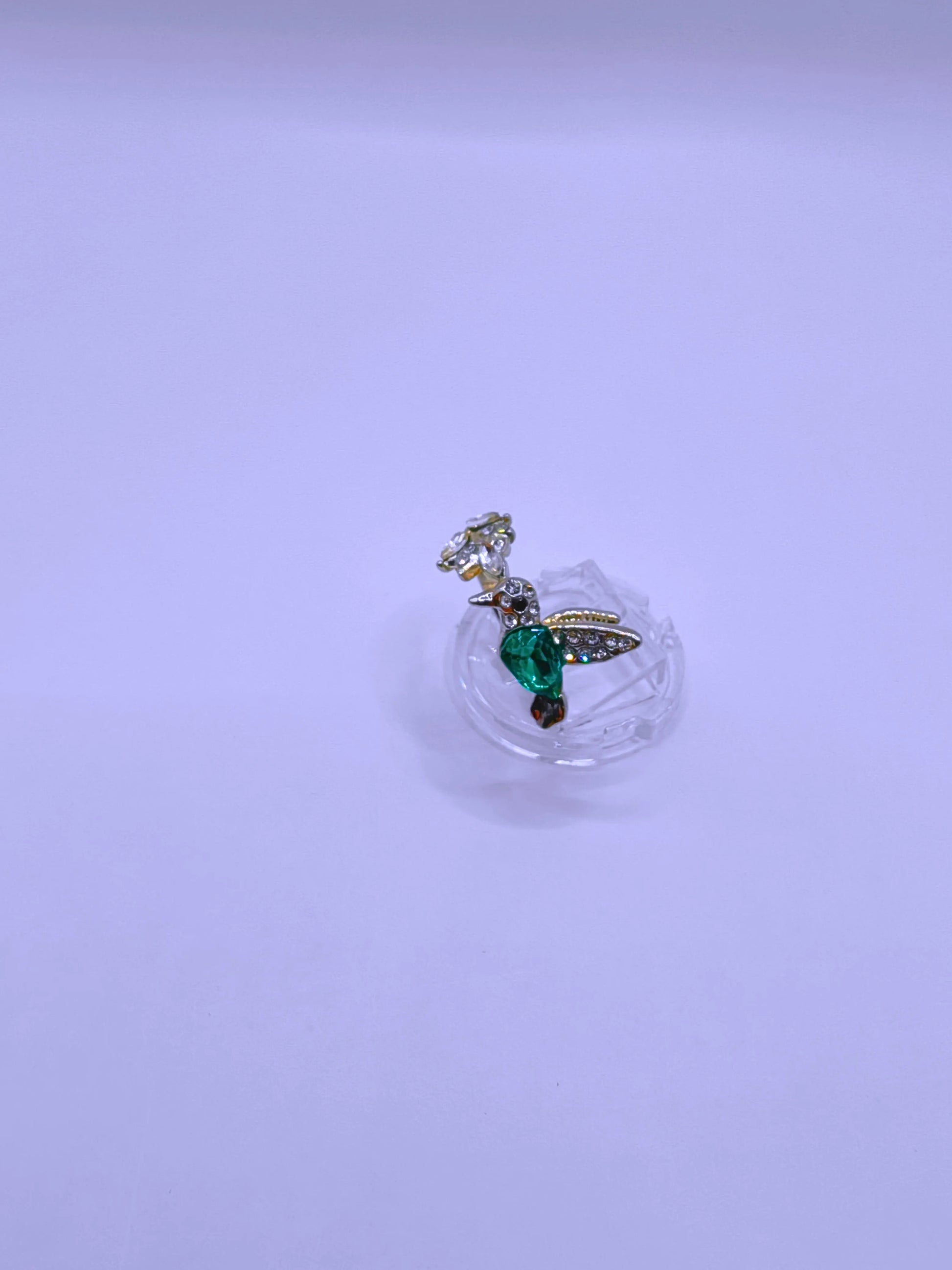 RB0011 - Anillo Aleación Zinc Colibrí Ajustable Calenbi Calenbi Joyería