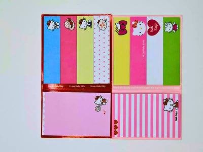 KG0003 - Notas Adhesivas Hello Kitty Postick Colorido Calenbi Calenbi Joyería
