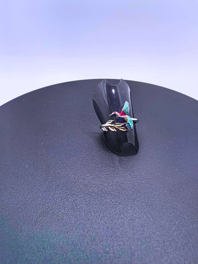Anillo Plata Ley 925 | Colibrí Recina - Calenbi SR0018