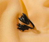 RB0039 - Anillo Aleación Dragón Negro Ajustable Calenbi Calenbi Joyería