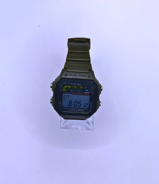 WA0026 - Reloj Digital Plástico Verde SKMEI