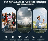 smartwatch wifi funciones con diversas opciones de control, incluyendo música, tiempo y cámara, para un estilo de vida conectado.