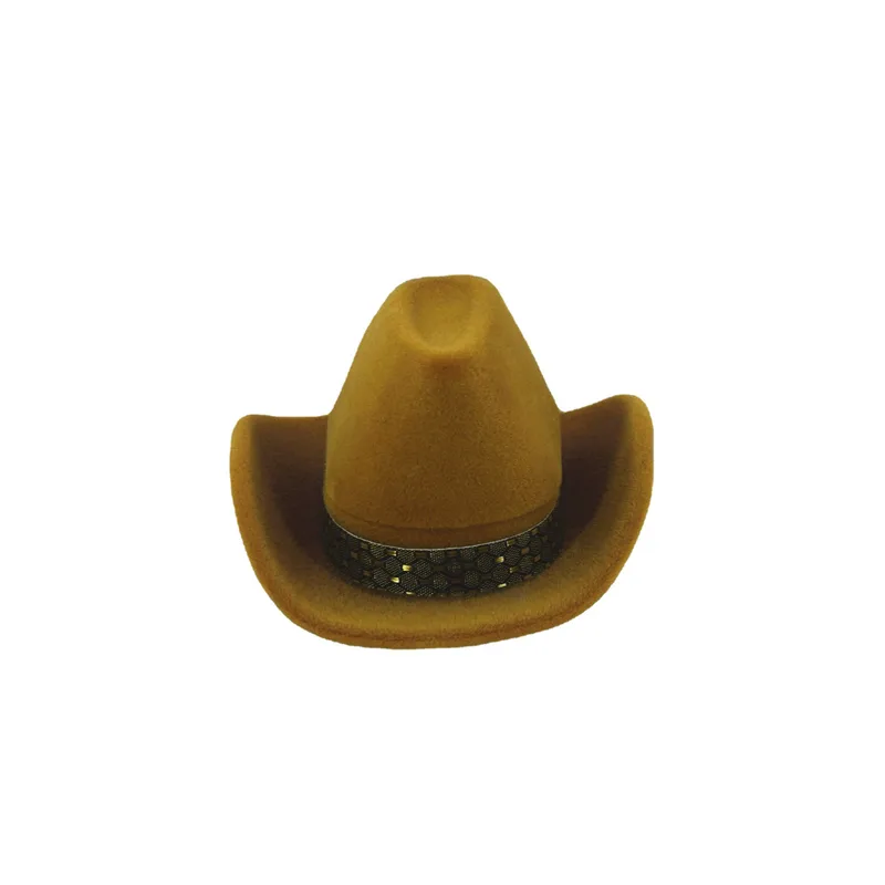 CA0008 - Joyero Pequeño Anillo Café Sombrero Vaquero Calenbi