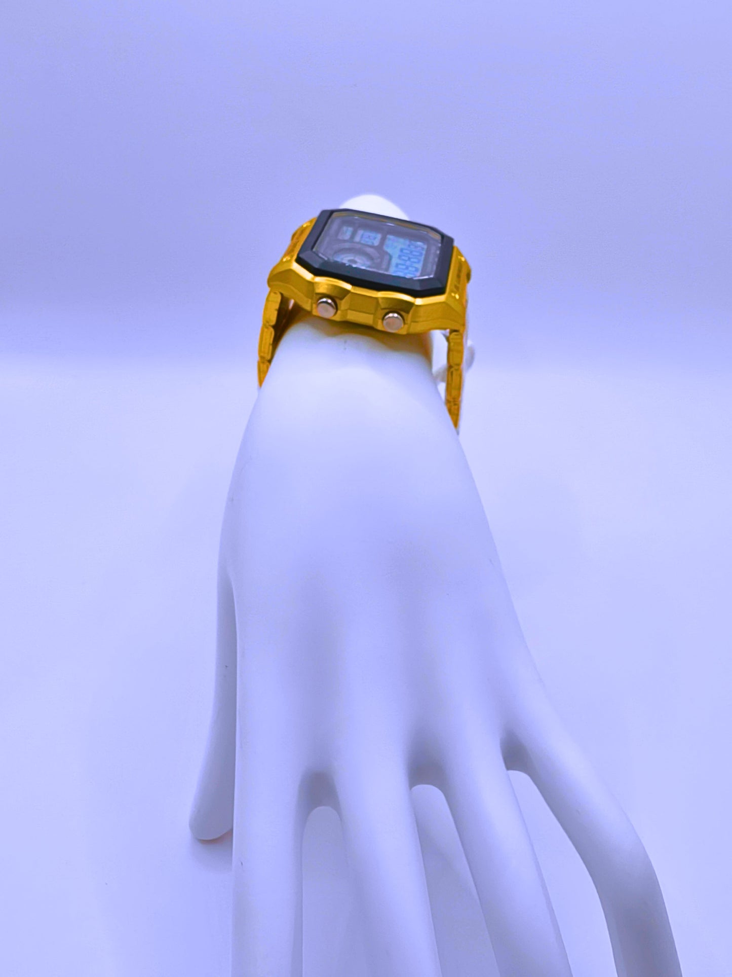 WA0006 - Reloj Digital Acero inoxidable Dorado SKMEI