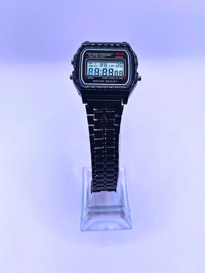 WA0020 - Reloj Acero inoxidable Unisex Negro Calenbi Calenbi Joyería