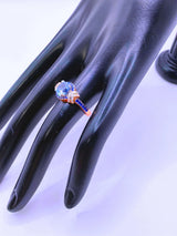 Anillo Plata Esterlina 925 Boda Chapa Oro Rosa 12k Calenbi - SR0031