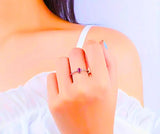 Anillo S925 Ley "Linaje Real" Circonita Calenbi