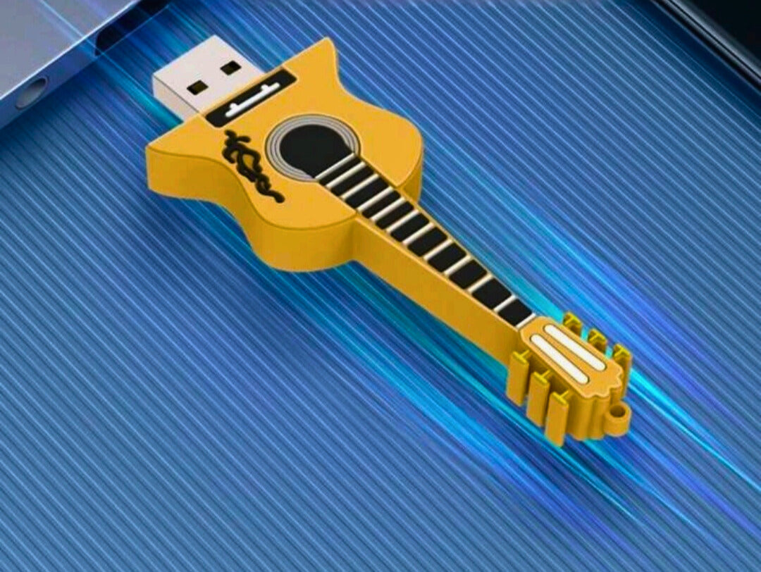 Memoria USB "A" Externa Guitarra 32 GB Reletech Calenbi Joyería