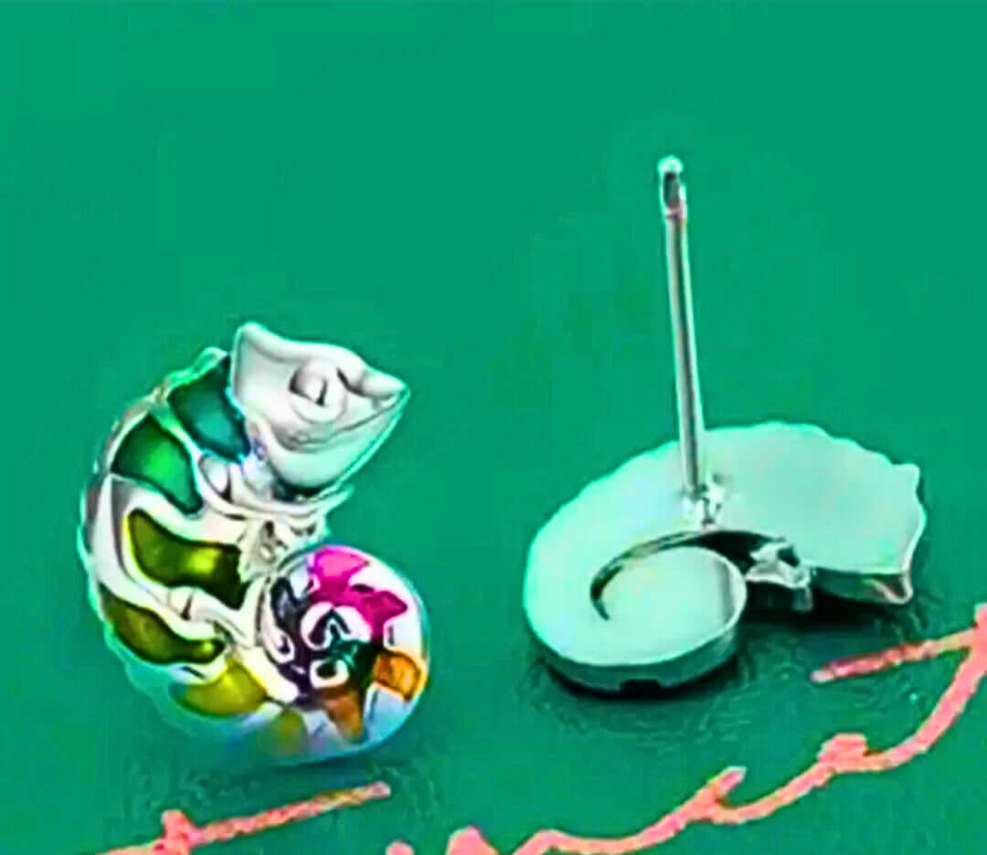 Aretes Inserción Plata Esterlina 925 - Calenbi SE0002