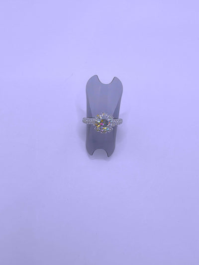 Anillo Plata Esterlina 925 Moissanita - Calenbi SR0068