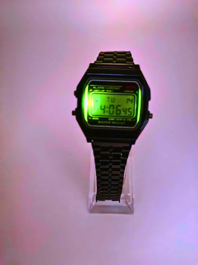 WA0020 - Reloj Acero inoxidable Unisex Negro Calenbi Calenbi Joyería