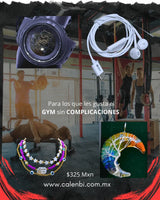 Imagen de productos fitness para mujer, incluyendo ropa, accesorios y tecnología, destacando mujer fitness entrenamientos.