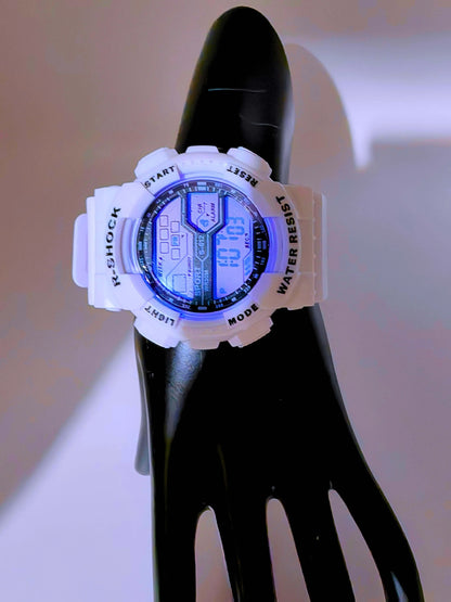 WA0011 - Reloj Digital Blanco Calenbi Calenbi Joyería