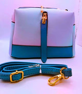 BG0004 - Bolsa Pequeña Hombro Azul Multicolor Calenbi Calenbi Joyería