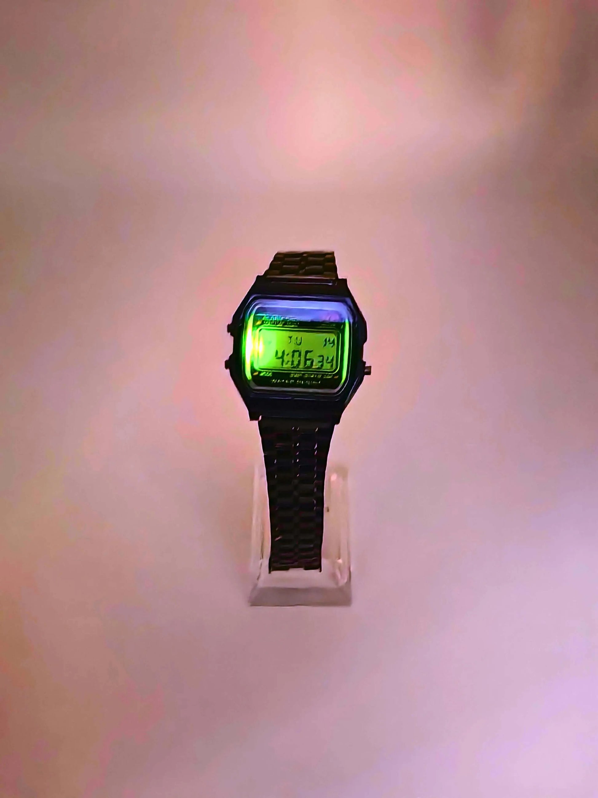 WA0020 - Reloj Acero inoxidable Unisex Negro Calenbi Calenbi Joyería