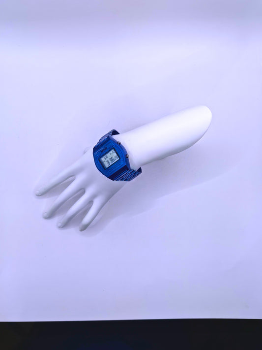 WA0001 - Reloj Acero Inoxidable Unisex Azul Marino Calenbi