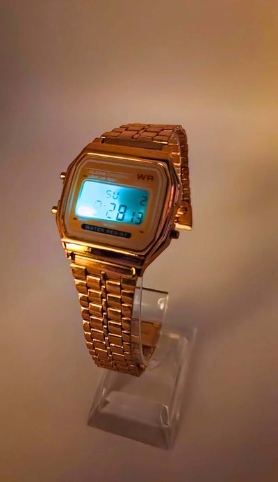 WA0004 - Reloj Acero inoxidable Unisex Oro Rosa Calenbi Calenbi Joyería