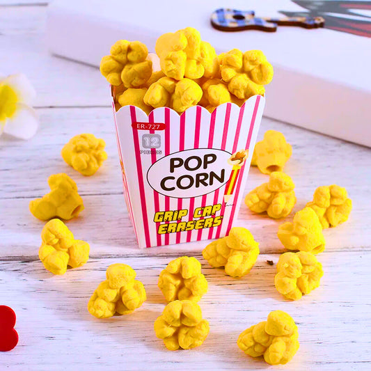 KG0002 - Borrador Palomitas De Maíz Doce Pzas Kawaii Calenbi