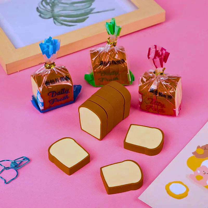 KG0001 - Borrador Pan Blanco Paquete cuatro Pzas Calenbi Calenbi Joyería