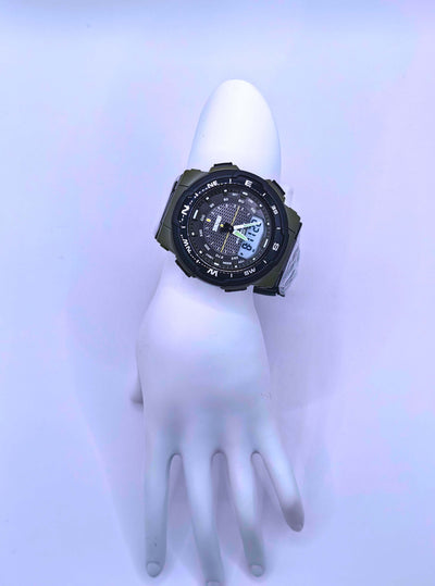 WA0010 - Reloj Digital/Análogo Acero Verde SKMEI Calenbi Joyería