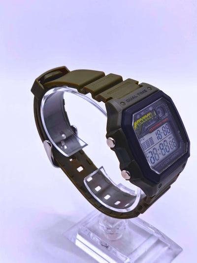 WA0026 - Reloj Digital Plástico Verde SKMEI Calenbi Joyería