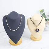 Exhibidor De Collar Joyería Gris Oscuro Grade
