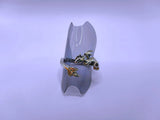 RB0018 - Anillo Zinc Dragón Plateado Ajustable Calenbi Calenbi Joyería