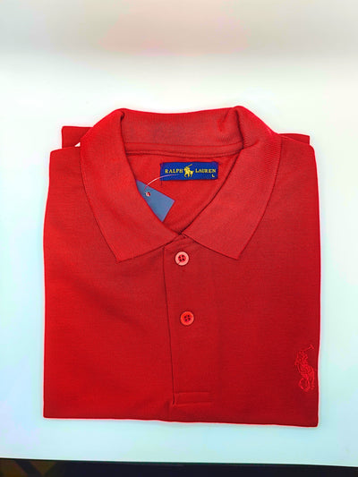 Playera Polo Caballero Grande Roja Calenbi Joyería