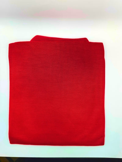 Playera Polo Caballero Chica Rojo Calenbi Joyería