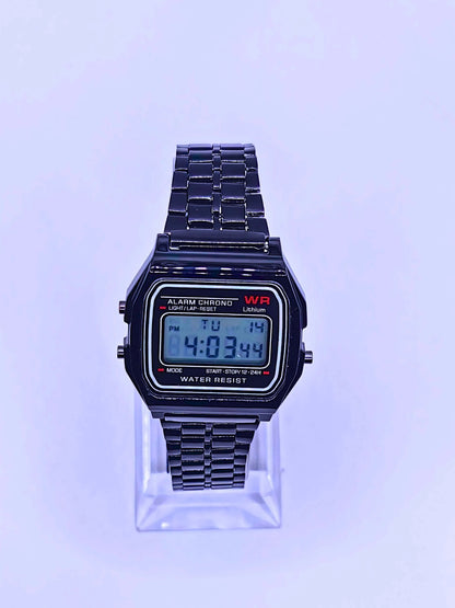 WA0020 - Reloj Acero inoxidable Unisex Negro Calenbi Calenbi Joyería