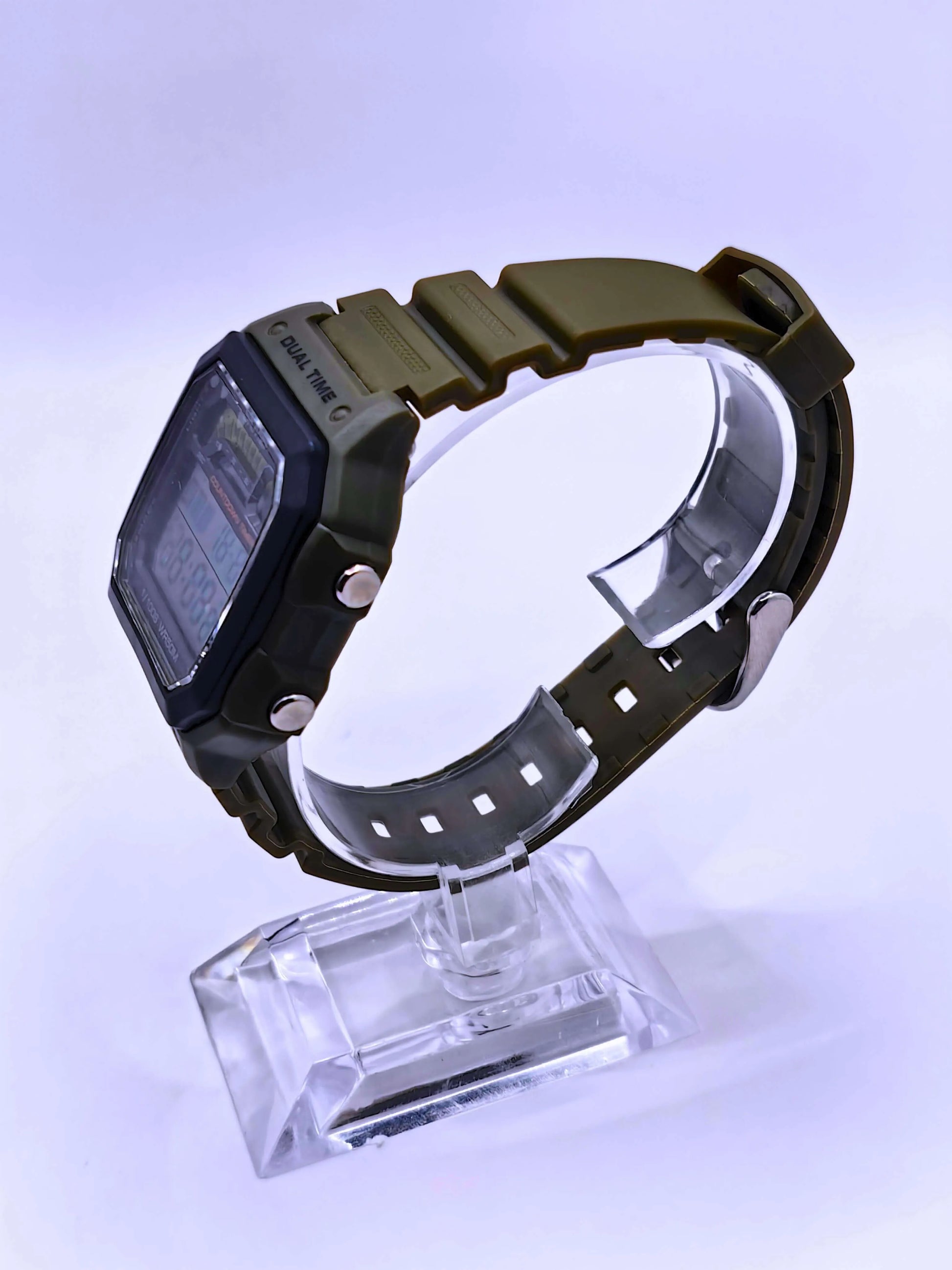 WA0026 - Reloj Digital Plástico Verde SKMEI Calenbi Joyería