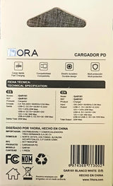 GAR152 - Cargador USB "C" PD 20W MAX 1Hora Calenbi Joyería