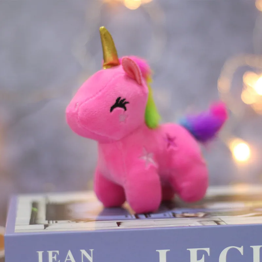 KG0008 - Llavero Peluche Unicornio Colores Calenbi