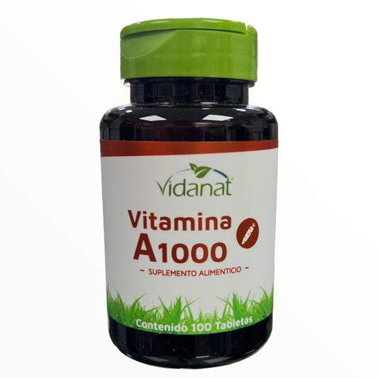 TAB VITAMINA A 1000 C/ 100 VIDANAT NatuZem