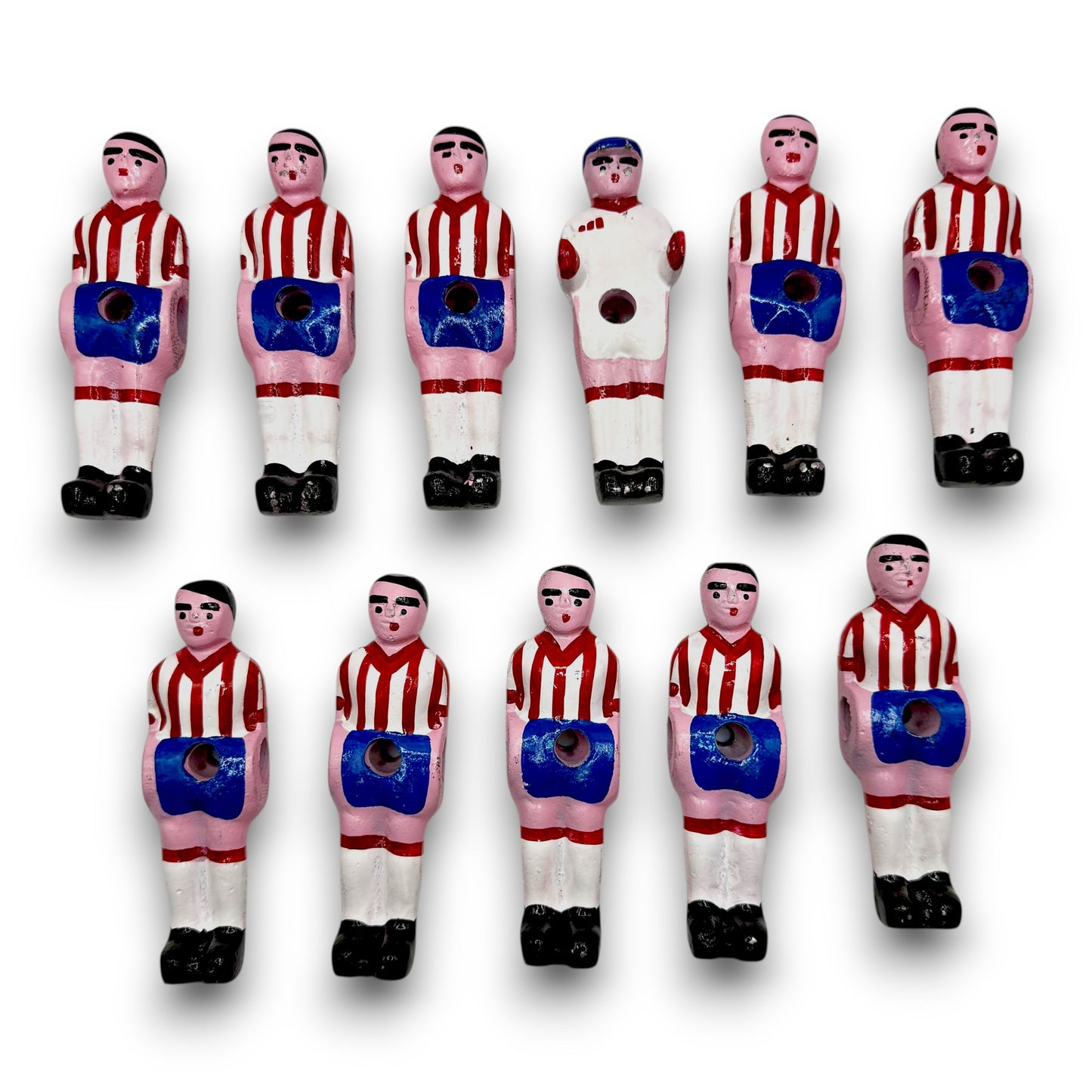 Equipo de 11 Monitos para Futbolito Diversiones Bago
