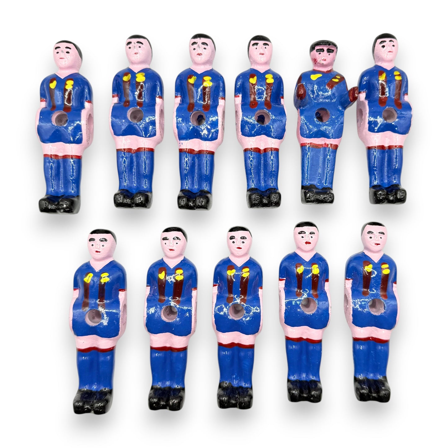 Equipo de 11 Monitos para Futbolito Diversiones Bago